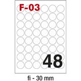  ETIKETE ILK FI-30MM PK100L FORNAX F-03 | Shoptok.si