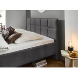 Meise Möbel Antracitno siva zakonska postelja 200x200 cm Paulo – | Shoptok.si