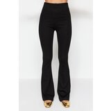 Trendyol Ženske pantalone Fashion crna | siva | ePonuda.com