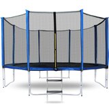  Trampolin sa vanjsku zaštitnu mrežu i stepnicama 366 cm AGA SPORT PRO MRP1012DarkBlue | shoptok.hr