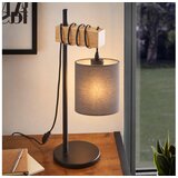 Brilagi Stona lampa NUBILA 1xE27/40W/230V braon/crna/antracit Cene