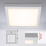 BRILONER 7142-014 - led stropna svetiljka fire LED/21W/230V 3000K | Eponuda.com