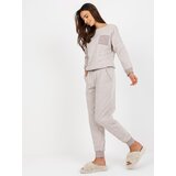 BERRAK Pyjamas-BR-PI-9114-light beige | shoptok.hr