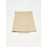 Dilvin 80776 Short Skirt-stone cene