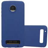 Cadorabo Ohišje, združljiv z Motorolo v Frost Tarmno Blue - zaščitni pokrov iz fleksibilnega silikona TPU, (20572608) | Shoptok.si