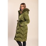 Fenzy Prošivena Jakna S Kapuljačom, Zelena | shoptok.hr