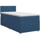  Boxspring krevet s madracem Plava 80 x 200 cm Tkanina | shoptok.hr