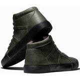 Ombre Men's casual sneakers - dark olive OM-FOTH | Shoptok.si