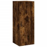 Maison Chic Stenska omarica - Zidna omarica dimljeni hrast 34,5x34x90 cm iu868, (22063670) | Shoptok.si