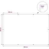 CERADA s rupama Plava 4 x 6 m 90 gsm PE | shoptok.hr