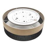  LED plafonsko svetlo SIRJA WOOD LED/36W/230V prečnika 45 cm crna/hrast | Eponuda.com