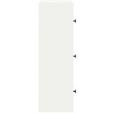 vidaXL Knjižna omara bela 40x24x77 cm inženirski les | Shoptok.si