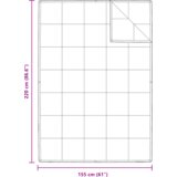 vidaXL Pokrijte i pokrivači Bijela 155 x 220 cm Paperje | shoptok.hr
