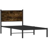  Metalni okvir kreveta bez madraca boja hrasta 90x190 cm | shoptok.hr