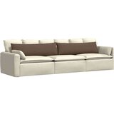 vidaXL jastučići za sofu 2 pcs smeđa 145 x 40 cm tkanina | shoptok.hr