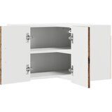  Zidni kutni ormar Lucca Staro drvo 57 x 57 x 40 cm | shoptok.hr