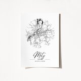 Wallity Poster France Metz-2073, 50x70 cm | Eponuda.ba
