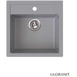 Ulgranit Granitna sudopera 48x48cm Siva ULG480 ø90 Cene