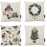 Butter Kings Ukrasne jastučnice u setu 4 kom s božićnim motivom 45x45 cm Festive Mood – | shoptok.hr