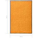  Otirač perivi narančasti 60 x 90 cm | shoptok.hr