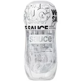 Sauce White Cup Masturbator Sleeve Transparent