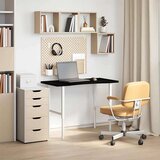 vidaXL Mizna plošča temno rjava 100x50x2,5 cm trdna hrastovina | Shoptok.si