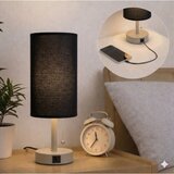  Brilagi - Stona lampa sa USB portom TABLON 1xE27/25W/230V bež/crna | Eponuda.com