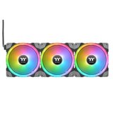 Thermaltake Paket 3 črnih ventilatorjev Swafan Ex14 RGB, (21405861) | Shoptok.si