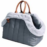 Nobby prenosna torba za pse Akil, temno siva - 40 x 20 x 25 cm | Shoptok.si