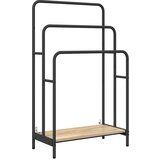 vidaXL Stalak za odjeću s policom sonoma hrast 60 x 30 x 100.5 cm Cijene