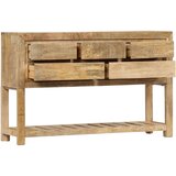  Komoda 120x30x75 cm trden mangov les | Shoptok.si
