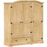  The Living Store Garderobna omara Corona 151,5x52x170 cm trdna borovina - Garderobna Omara, (21442857) | Shoptok.si