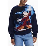 Desigual ženski plavi zip-up sweatshirt Cijene