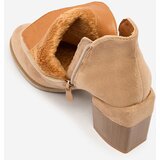 Resti Light brown women's Ricteas stiletto boots | Shoptok.si