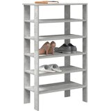  Stalak za cipele boja betona 61x32x105 cm konstruirano drvo | shoptok.hr