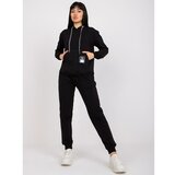 Fashion Hunters Black cotton tracksuit from Mariami Cene