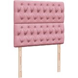  Krevet s oprugama i madracem ružičasti 120 x 190 cm baršunasti | shoptok.hr