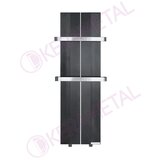 Cini radijator FINESA 404x800 CRNI MONO HROM PREČKA ELEKTRIČNI DRŽAČ PEŠKIRA | ePonuda.com