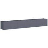 Maison Chic Cvetlični Lonec - Cvetlično korito antracit 280x40x40 cm Hladno valjano jeklo, (21788901) | Shoptok.si