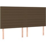  Krevet s oprugama i madracem tamnosmeđi 160x200 cm tkanina | shoptok.hr