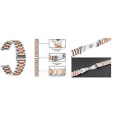 Chameleon Kovinski pašček 20 mm, Silver Rose Gold, za pametno uro Cene