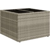  8-delni set vrtnih kavčev z blazinami svetlo sivi poli ratan, (22091166) | Shoptok.si