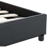  Okvir za krevet od umjetne kože crni 120 x 200 cm - Crna 120 x 200 cm | shoptok.hr