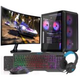 VIST PC Gaming Ryzen 5900X - RAM 64GB - RTX 4060 - SSD 1TB M.2 - WiFi - 27" - W11, (21267680) Cene
