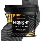 Artmie 3D crna pasta za utiskivanje midnight | fini pesak različite težine