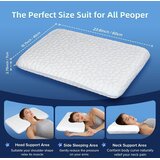 SUPA MODERN nizek vzglavnik iz spominske pene - 40 x 60 cm | Shoptok.si