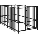  Kavez za pse crni 193,5 x 97 x 100 cm čelični | Eponuda.ba