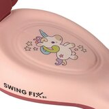  LED guralica za djecu s ručkom s svjetlećim rogom, unicorn pink | shoptok.hr