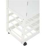 Premier Housewares Od bambusa kolica za posluživanje na kotačima 37x67 cm Harlow – | shoptok.hr