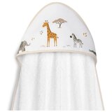 Interbaby set za kupanje – ručnik s kapuljačom i štitnik za kupanje Savanna Žirafa | shoptok.hr